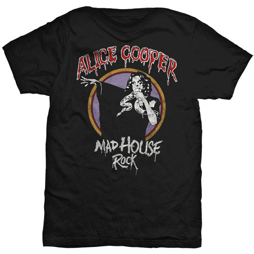 Alice Cooper T-Shirt: Mad House Rock