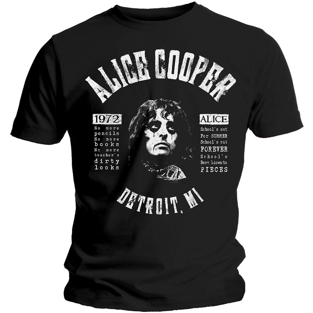 Alice Cooper T-Shirt: School's Out Lyrics