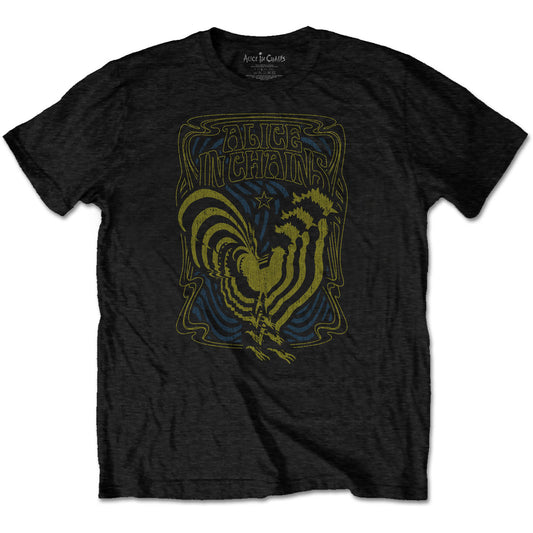 Alice in Chains T-Shirt: Psychedelic Rooster