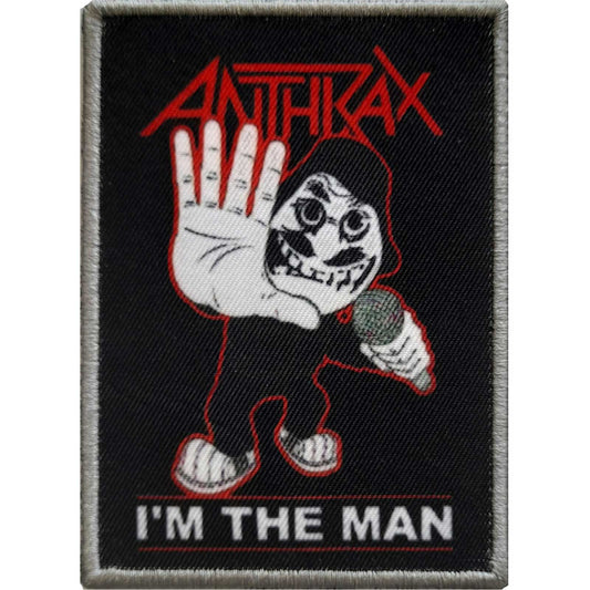 Anthrax Standard Printed Patch: I'm The Man