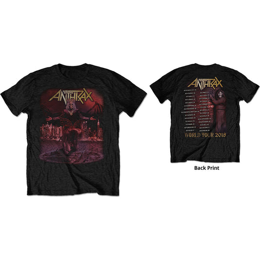 Anthrax T-Shirt: Bloody Eagle World Tour 2018