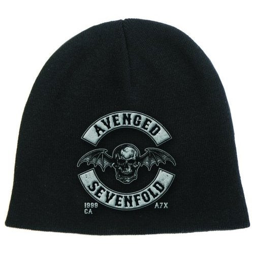 Avenged Sevenfold Beanie Hat: Death Bat Crest