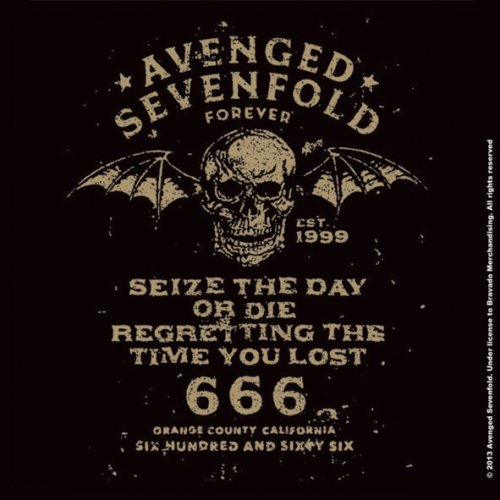 Avenged Sevenfold Coaster: Seize the Day