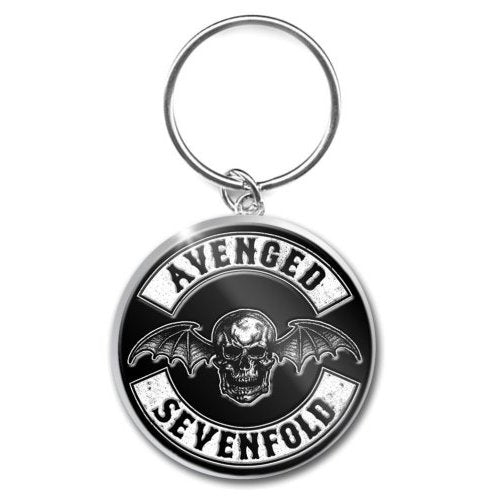 Avenged Sevenfold Keychain: Death Bat Crest