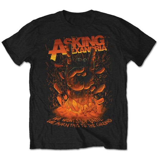 Asking Alexandria T-Shirt: Metal Hand
