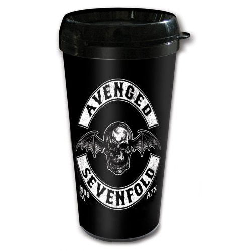 Avenged Sevenfold Travel Mug: Death Bat Crest