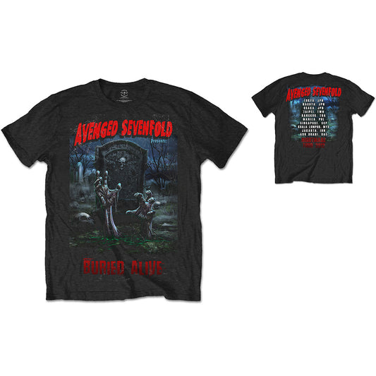 Avenged Sevenfold T-Shirt: Buried Alive Tour 2012