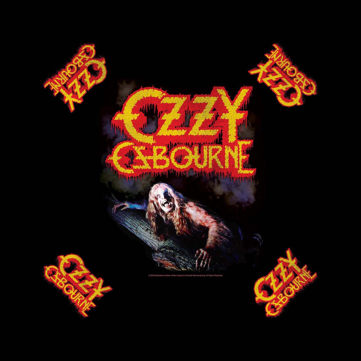 Ozzy Osbourne Bandana: Bark at the Moon