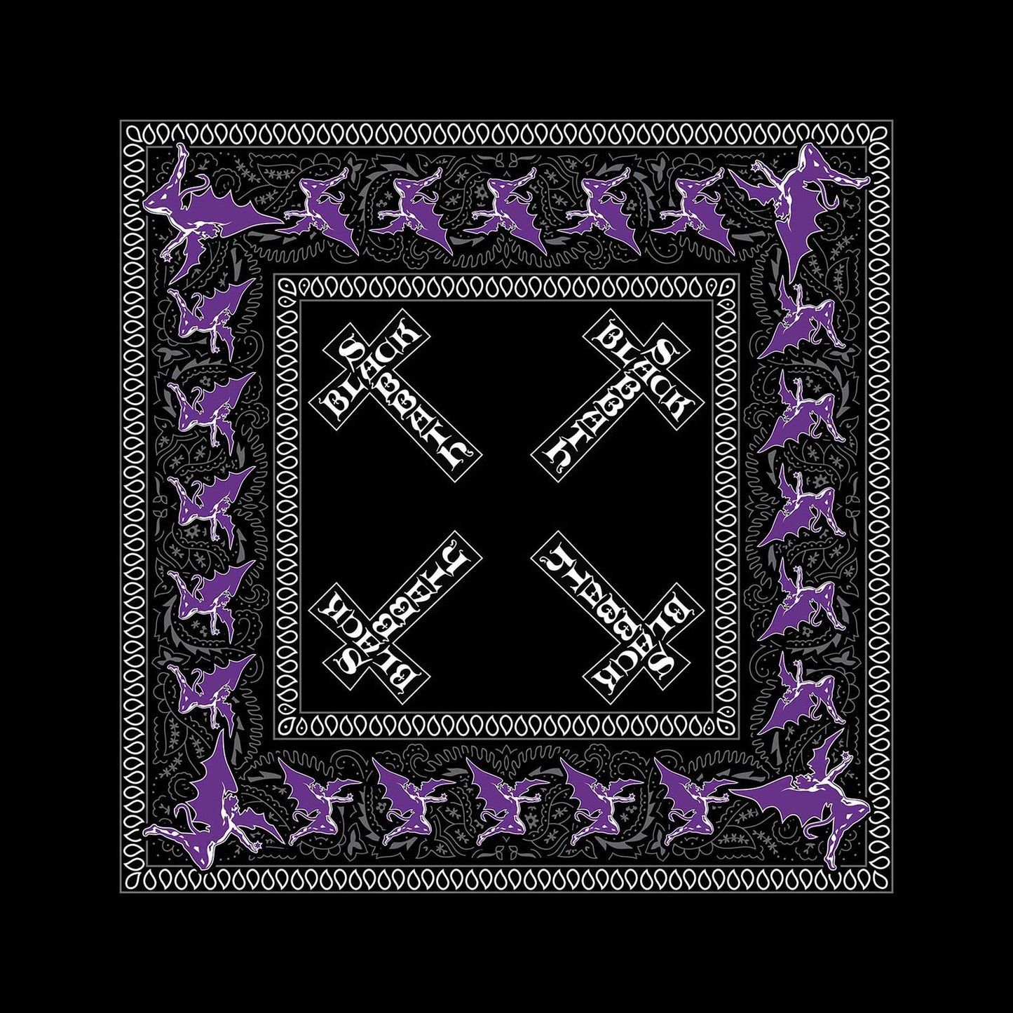 Black Sabbath Bandana: Cross Logo