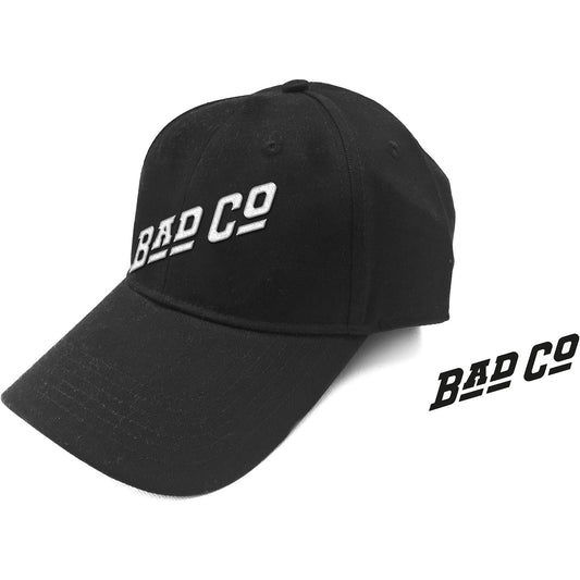 Bad Company Baseball Cap: Slant Logo