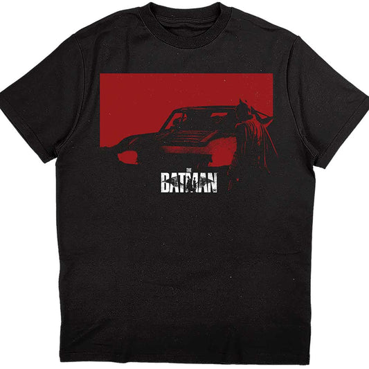 DC Comics T-Shirt: The Batman Red Car