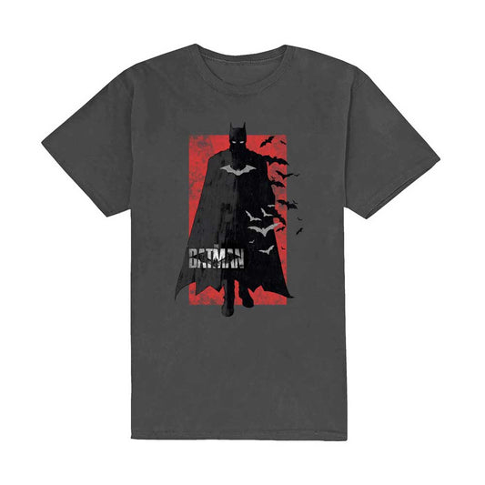 DC Comics T-Shirt: The Batman Distressed Logo