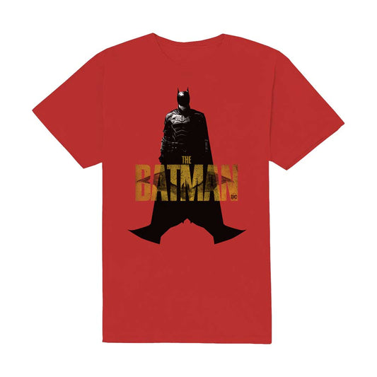 DC Comics T-Shirt: The Batman Yellow Text