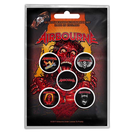 Airbourne Badge: Breakin' Outta Hell