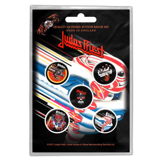 Judas Priest Badge: Turbo