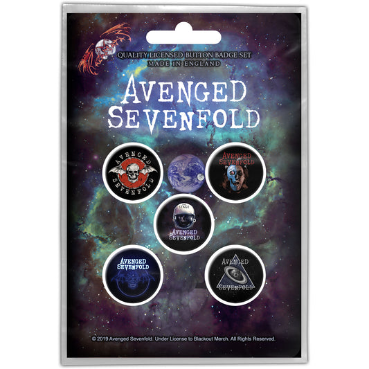 Avenged Sevenfold Badge: The Stage