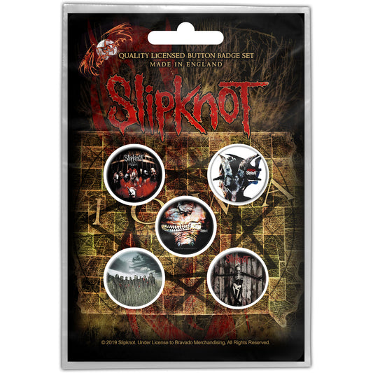 Slipknot Badge: Albums