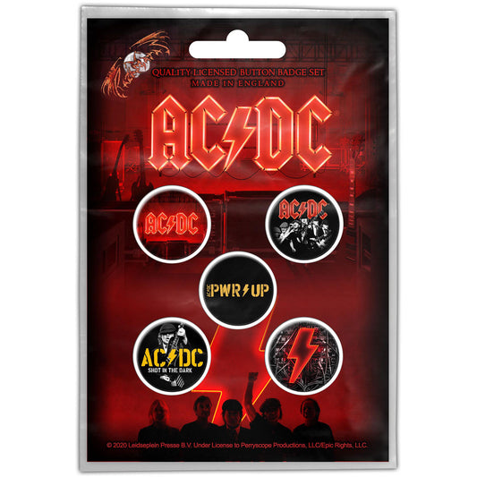AC/DC Badge: PWR-UP