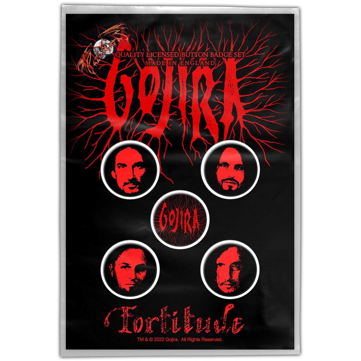 Gojira Badge: Fortitude