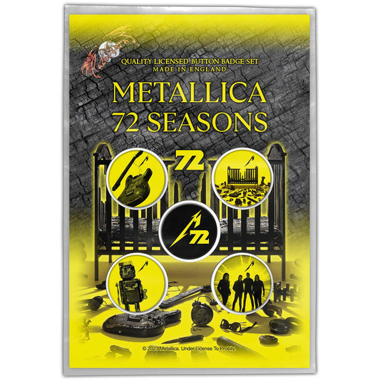 Metallica Badge: 72 Seasons