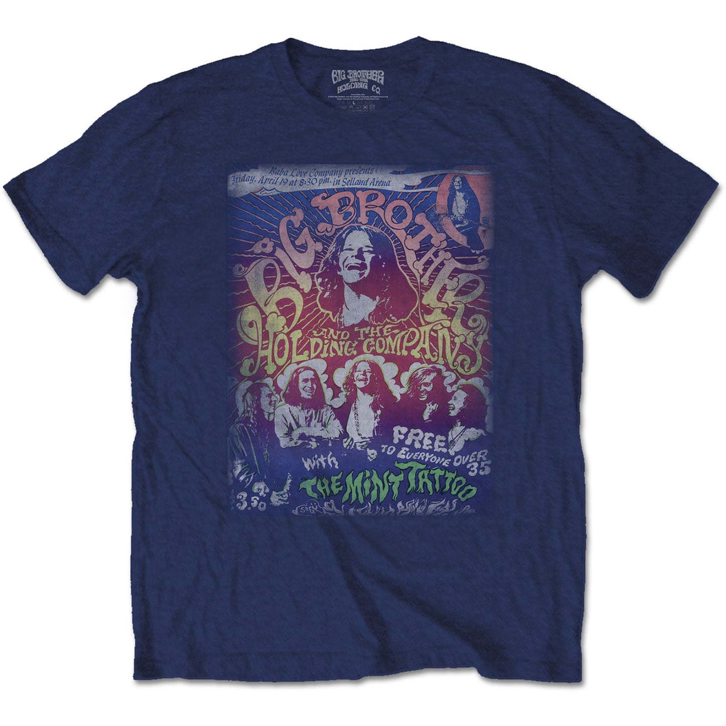 Big Brother & The Holding Company T-Shirt: Selland Arena