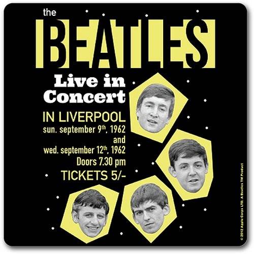 The Beatles Coaster: 1962 Live in Concert