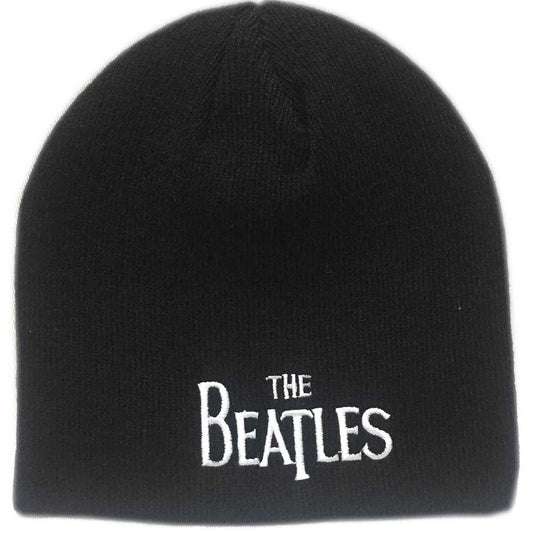 The Beatles Beanie Hat: Drop T Logo