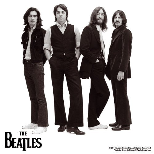 The Beatles Coaster: On White Album Photo