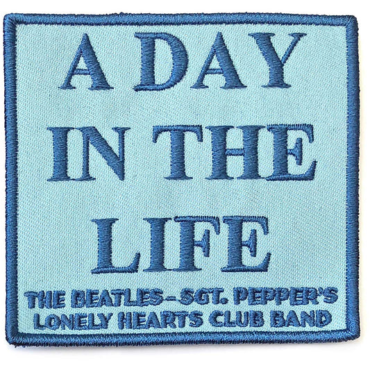 The Beatles Standard Woven Patch: A Day In The Life