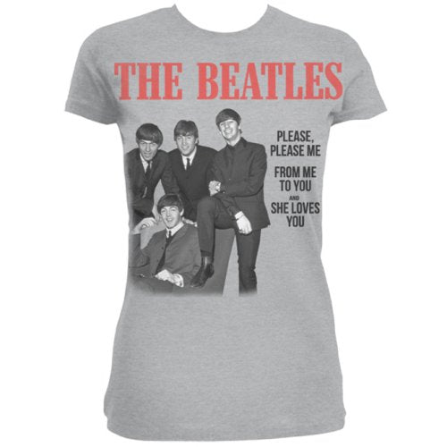 The Beatles Ladies T-Shirt: Please  Please Me