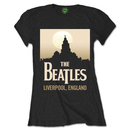The Beatles Ladies T-Shirt: Liverpool  England