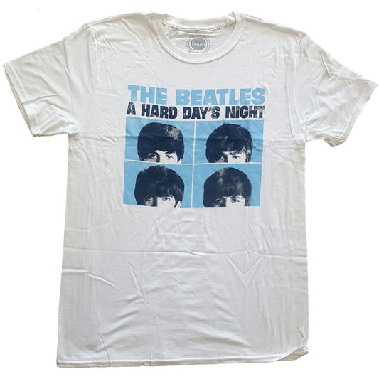 The Beatles T-Shirt: Hard Days Night Pastel