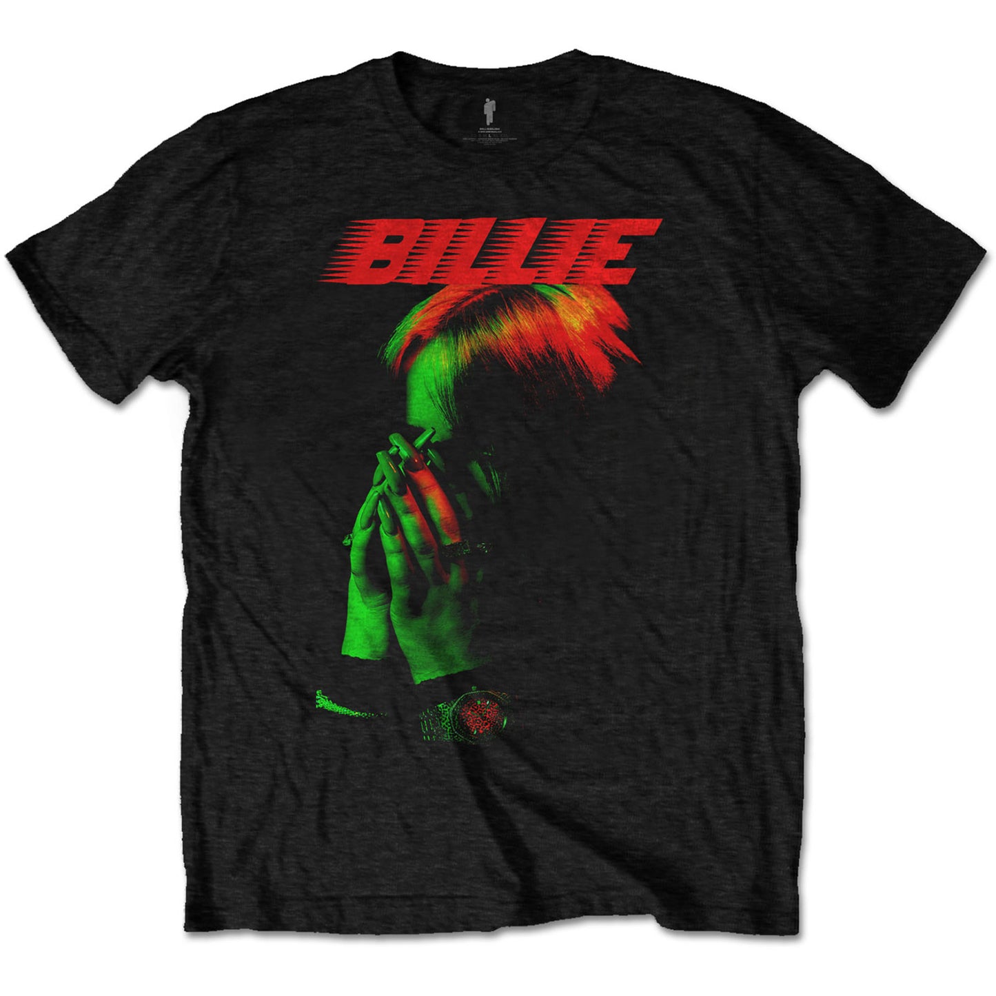Billie Eilish T-Shirt: Hands Face