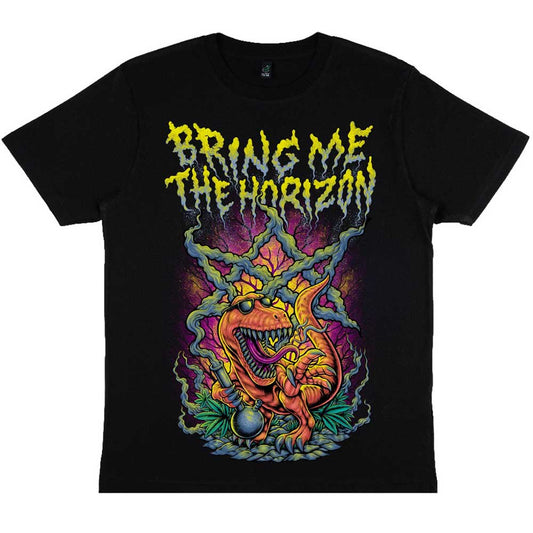 Bring Me The Horizon T-Shirt: Smoking Dinosaur