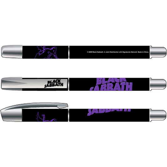 Black Sabbath Pen: Logo & Dragon