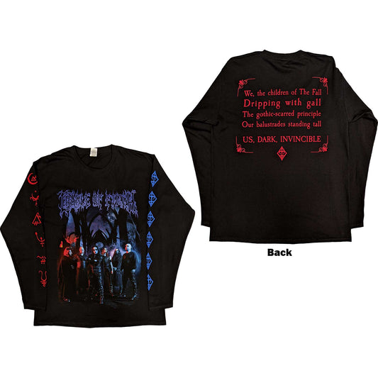 Cradle Of Filth Long Sleeve T-Shirt: Existence Band