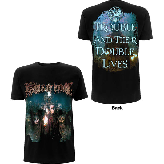 Cradle Of Filth T-Shirt: Trouble & Their Double Lives
