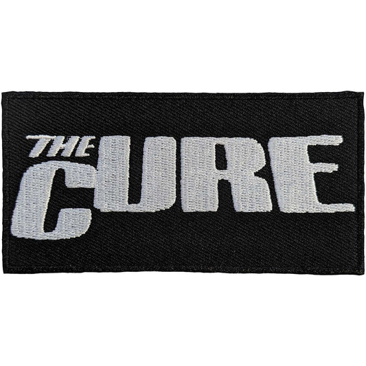 The Cure Standard Woven Patch: Logo
