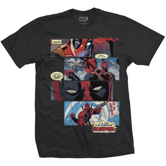Marvel Comics T-Shirt: Deadpool Strips