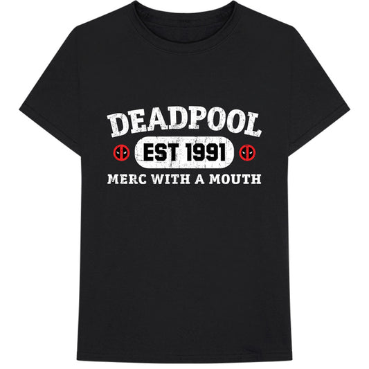 Marvel Comics T-Shirt: Deadpool Merc With A Mouth