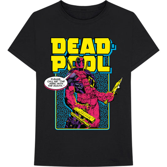 Marvel Comics T-Shirt: Deadpool Comic Merc