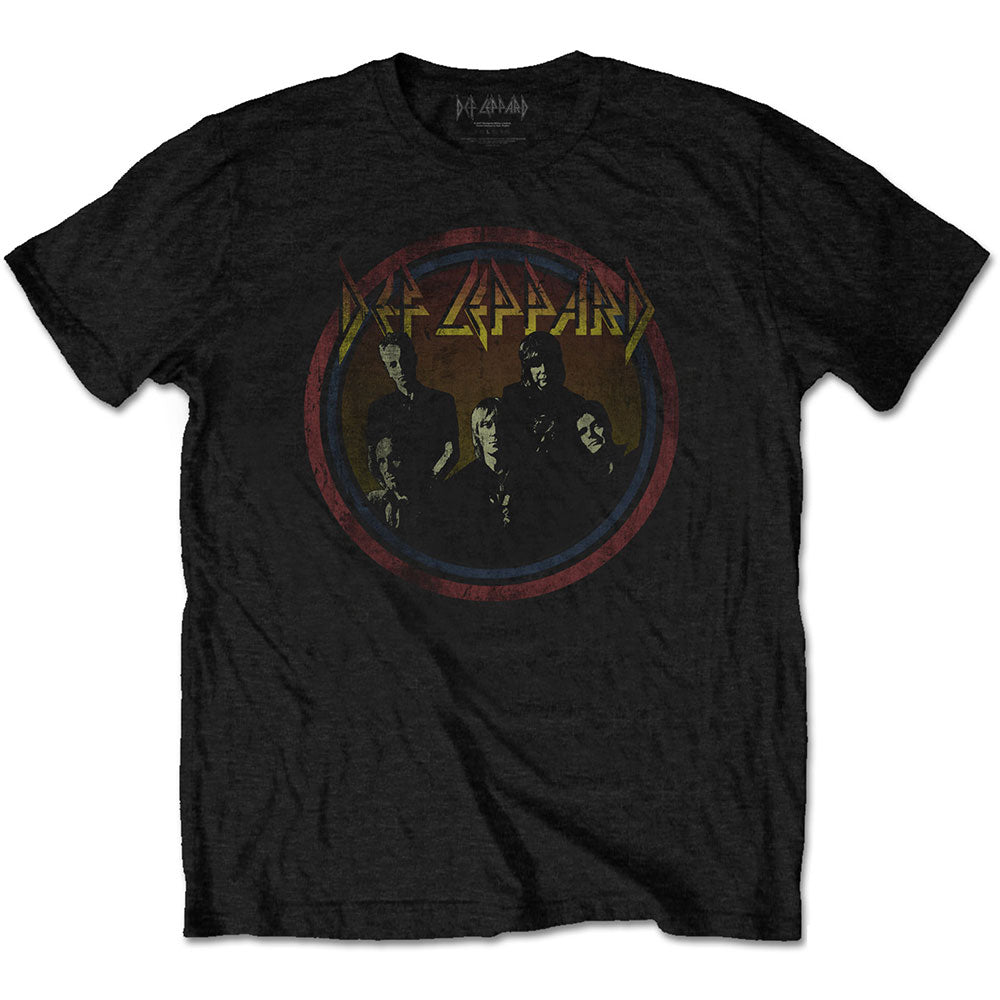 Def Leppard T-Shirt: Vintage Circle