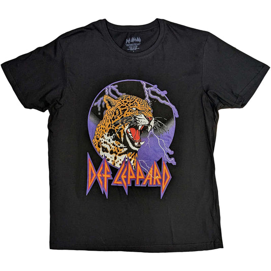 Def Leppard T-Shirt: Lightning Leopard