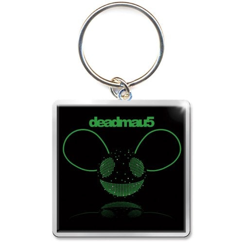 Deadmau5 Keychain: Green Head