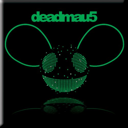 Deadmau5 Magnet: Green Head