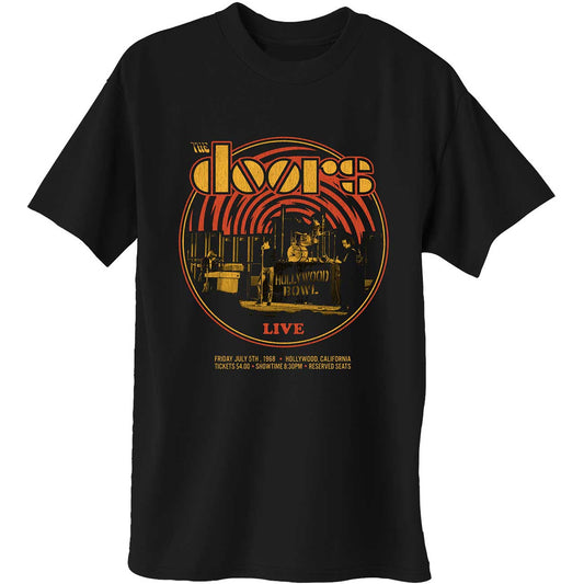 The Doors T-Shirt: 68 Retro Circle