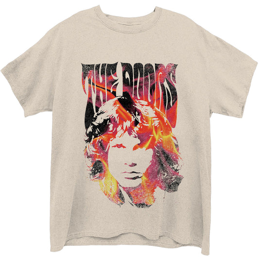 The Doors T-Shirt: Jim Face Fire