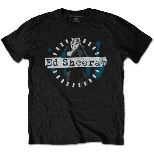 Ed Sheeran T-Shirt: Dashed Stage Photo