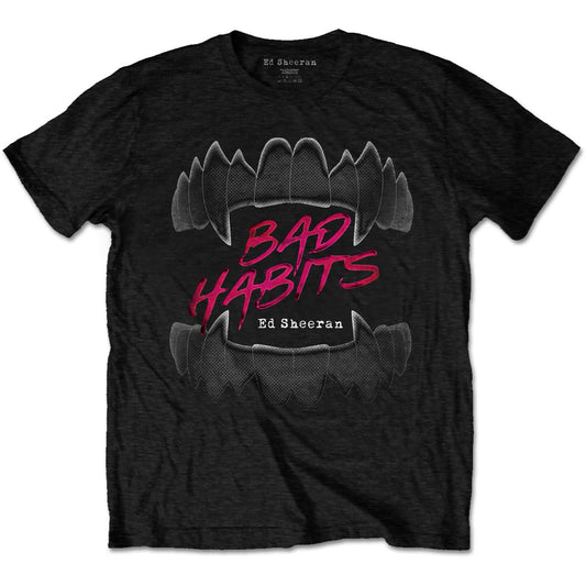 Ed Sheeran T-Shirt: Bad Habits