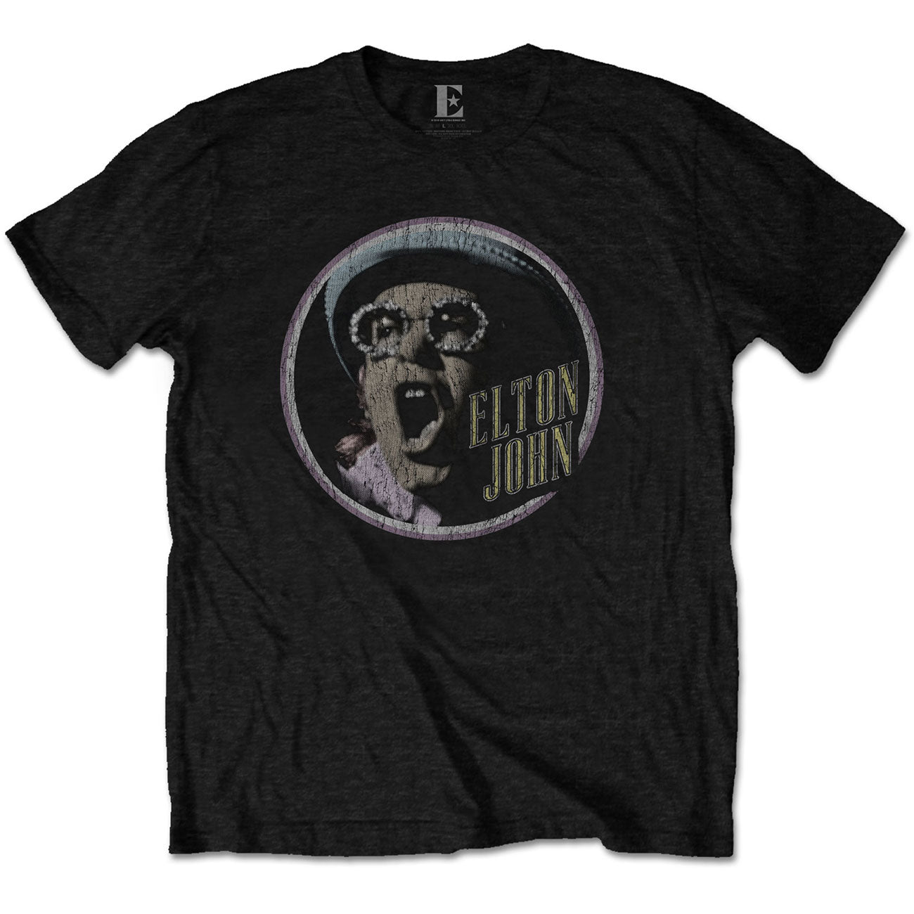 Elton John T-Shirt: Circle